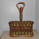 Bottle wicker and scoubidou