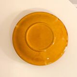 Pair of slip oyster plates, Brown, 1960