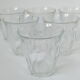 Six vintage Duralex glasses