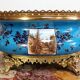 Planter in glazed porcelain and gilded bronze late nineteenth