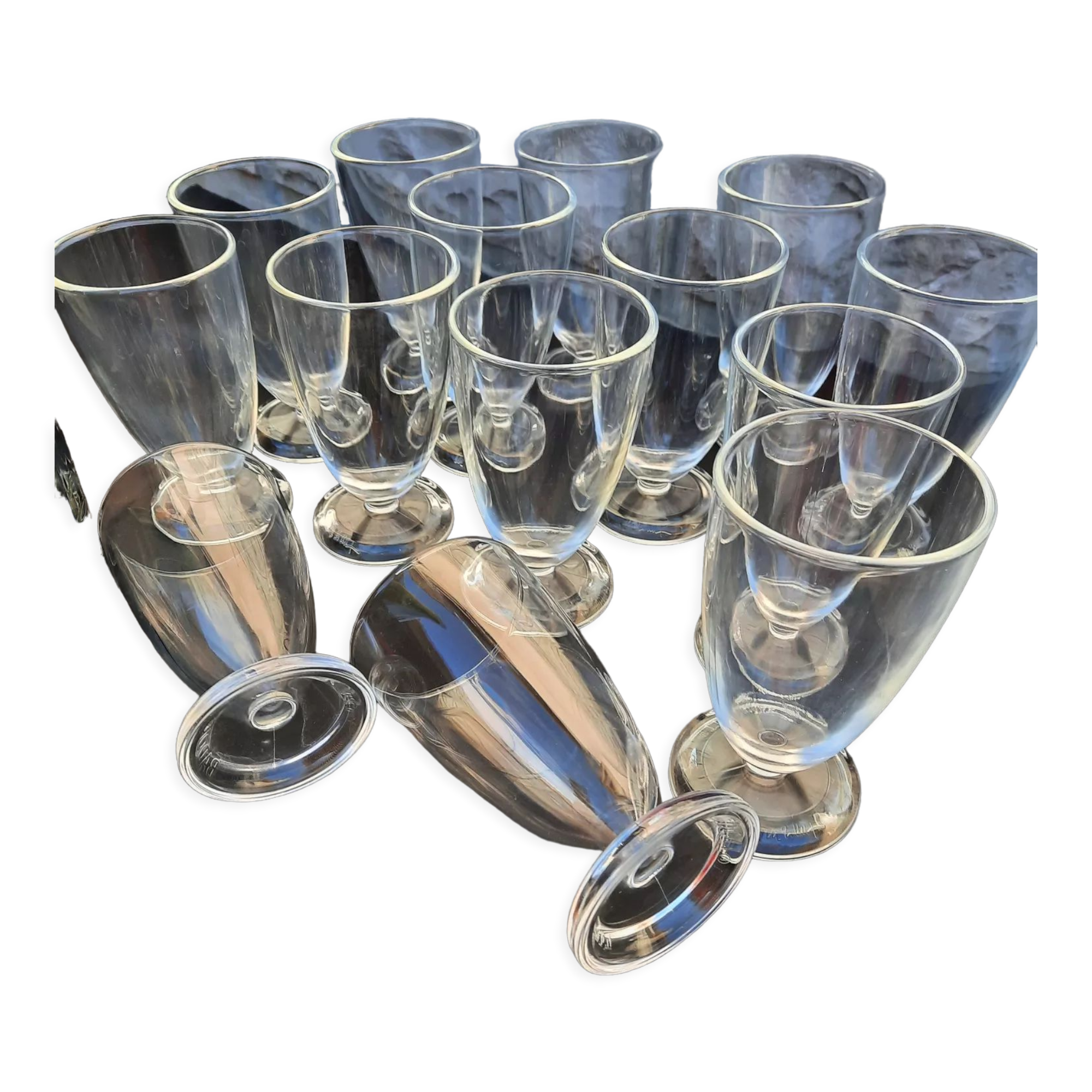 14 asymmetrical lenses by Christophe Pillet for Badoit