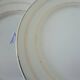 4 dessert plates in porcelain from St Amand 191105