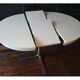 Vintage round table with extensions 1970