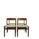 Set of 8 mid-century teak chairs, Denmark 1960.