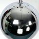 Targetti, set of two chrome sphere pendant lamps from 70s