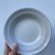 Gien service for 6 people with black polka dots: soup plates and flat plates