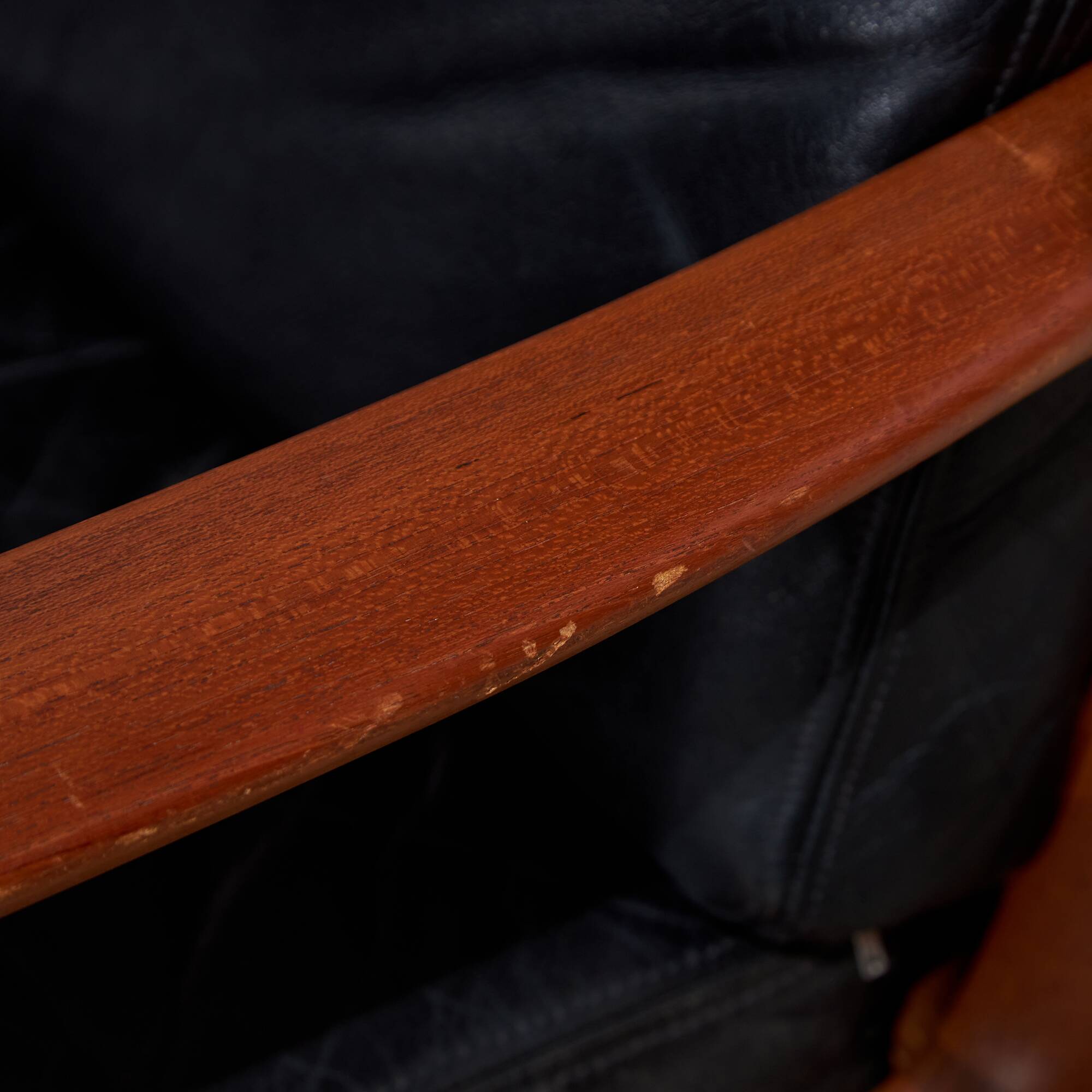 Senator Leather Sofa Set by Ole Wanscher for France & Søn, 1960s, Set of 3 (MK10221)