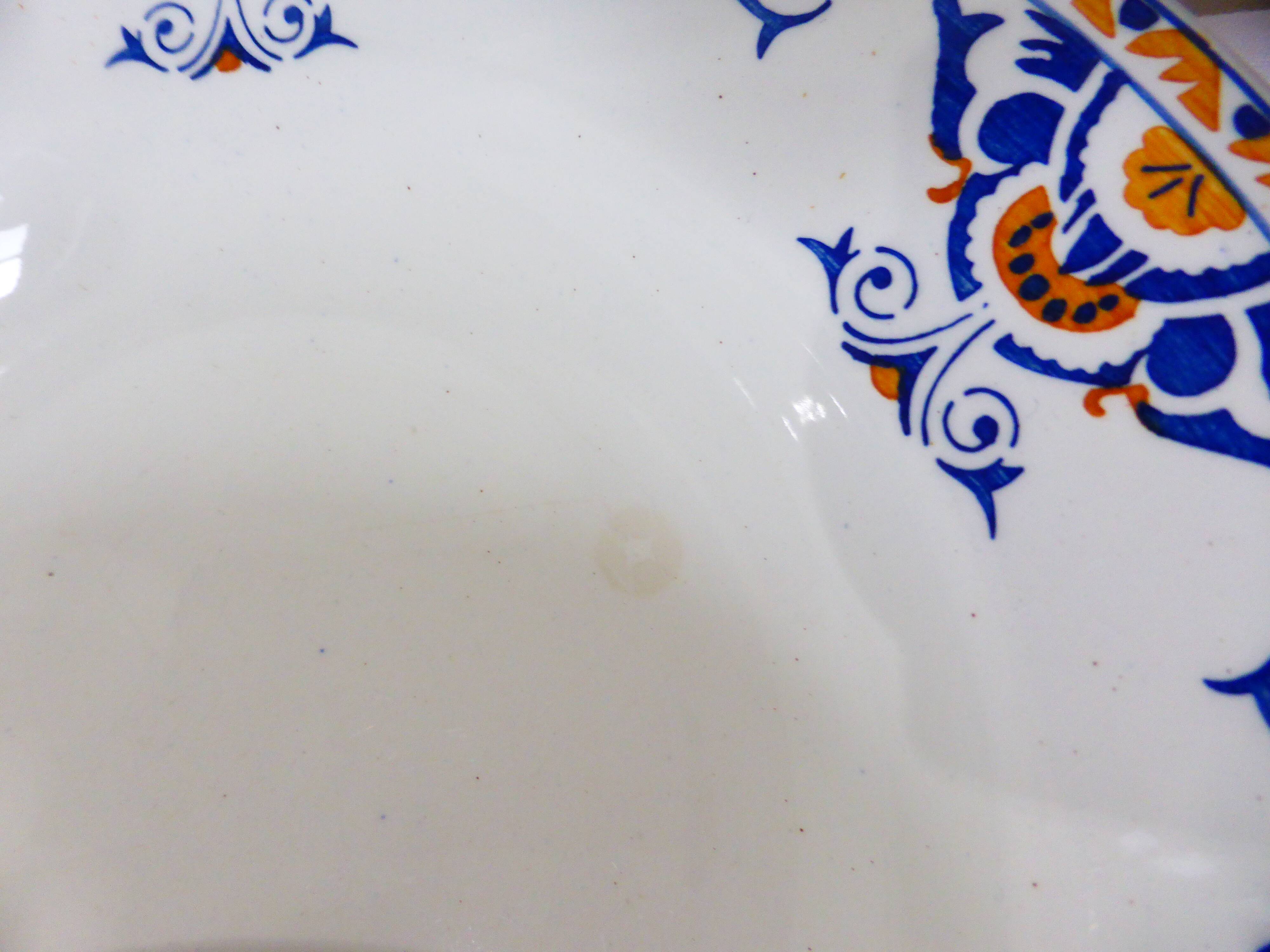 4 vintage hollow plates from the Moulin des Loups and Hamage model St Gast 220519