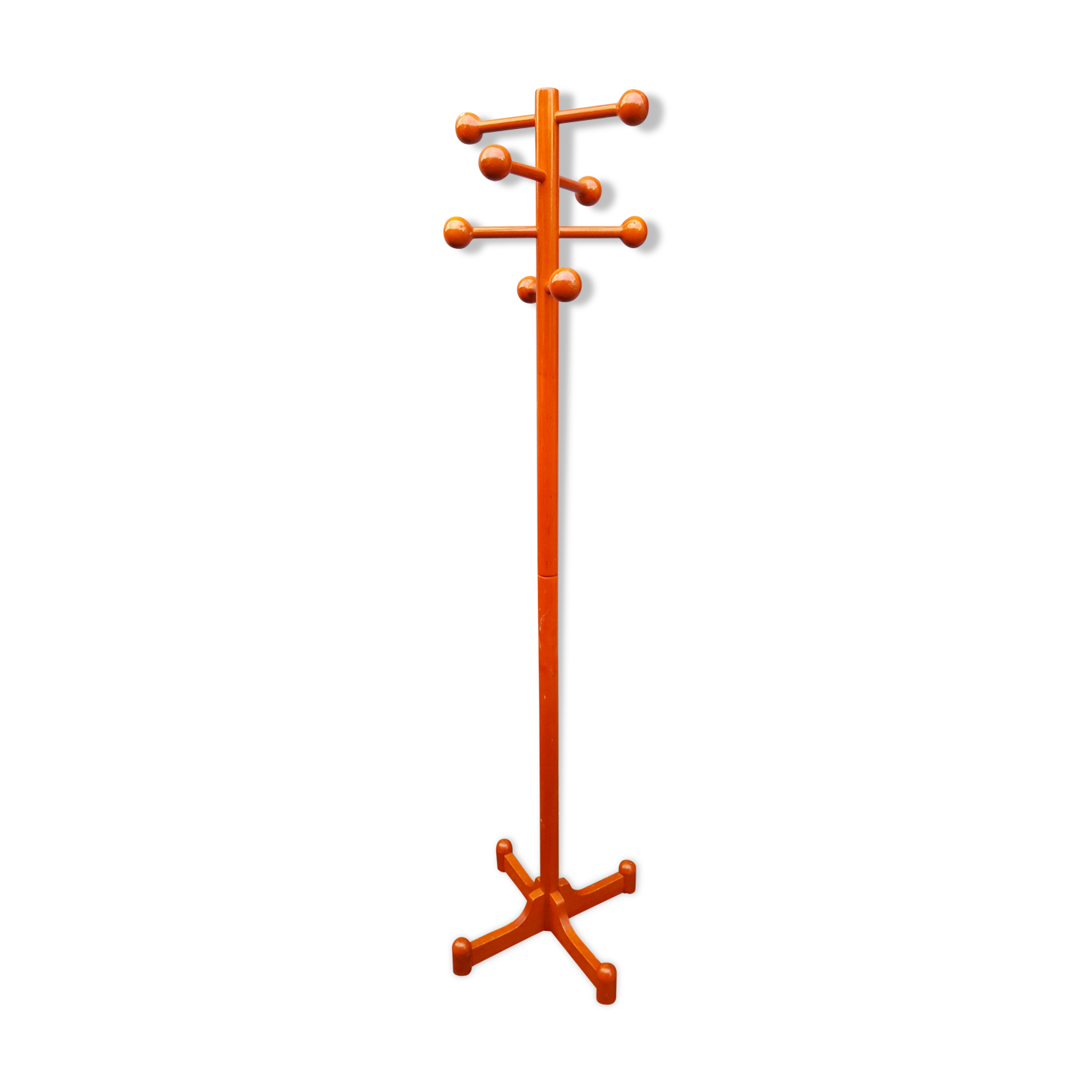 Coat hangers Parrot vintage orange
