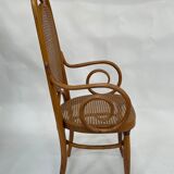 Sculptural bendwood side chair model