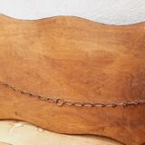 Beveled and chiseled art deco mirror