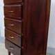 Scandinavian bedside chest of drawers mid-century vintage compass feet