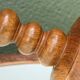 Bedside lamp, turned wood