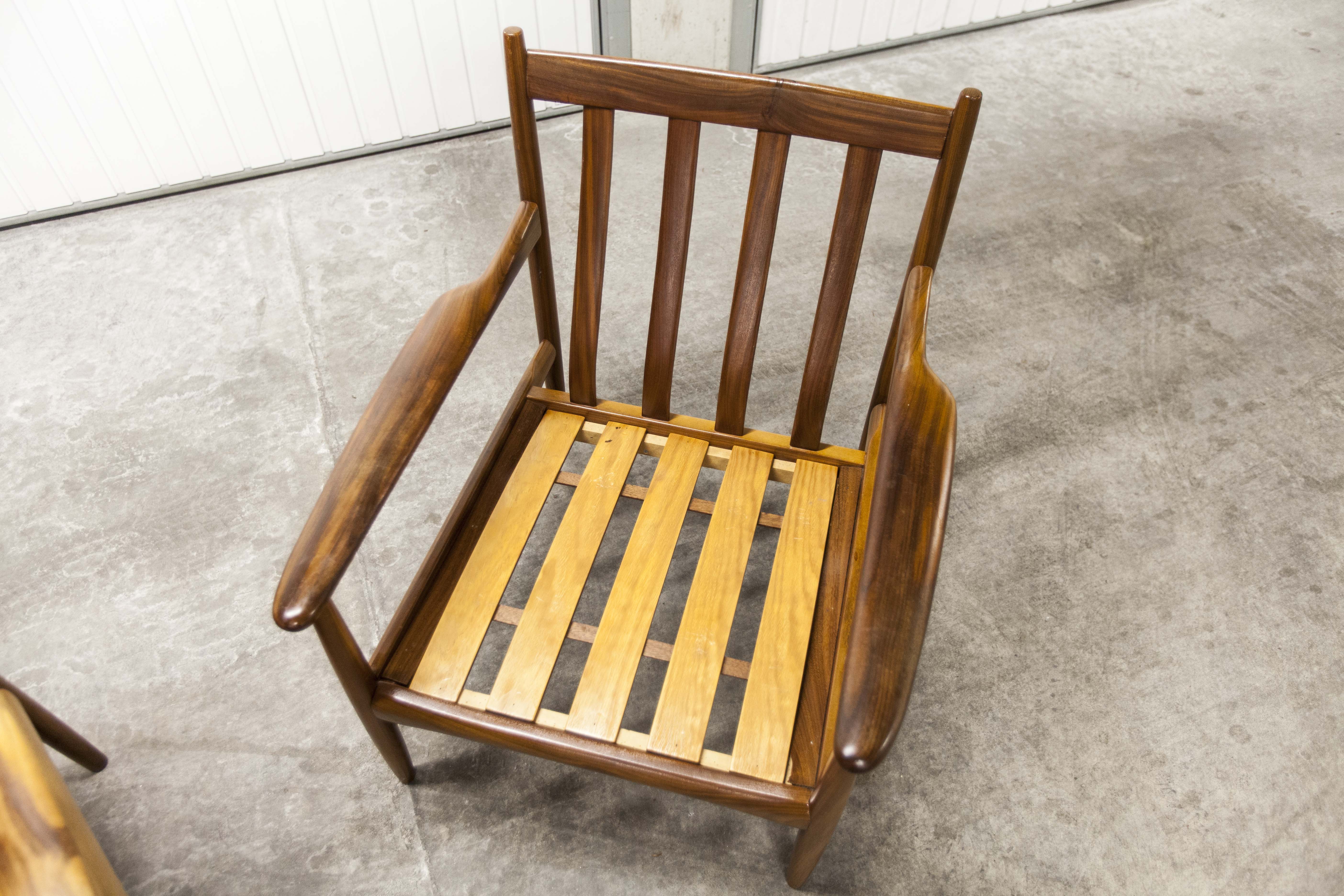 Pair of Scandinavian 60s armchairs