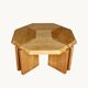 A set of five coffee tables, France 1970s.