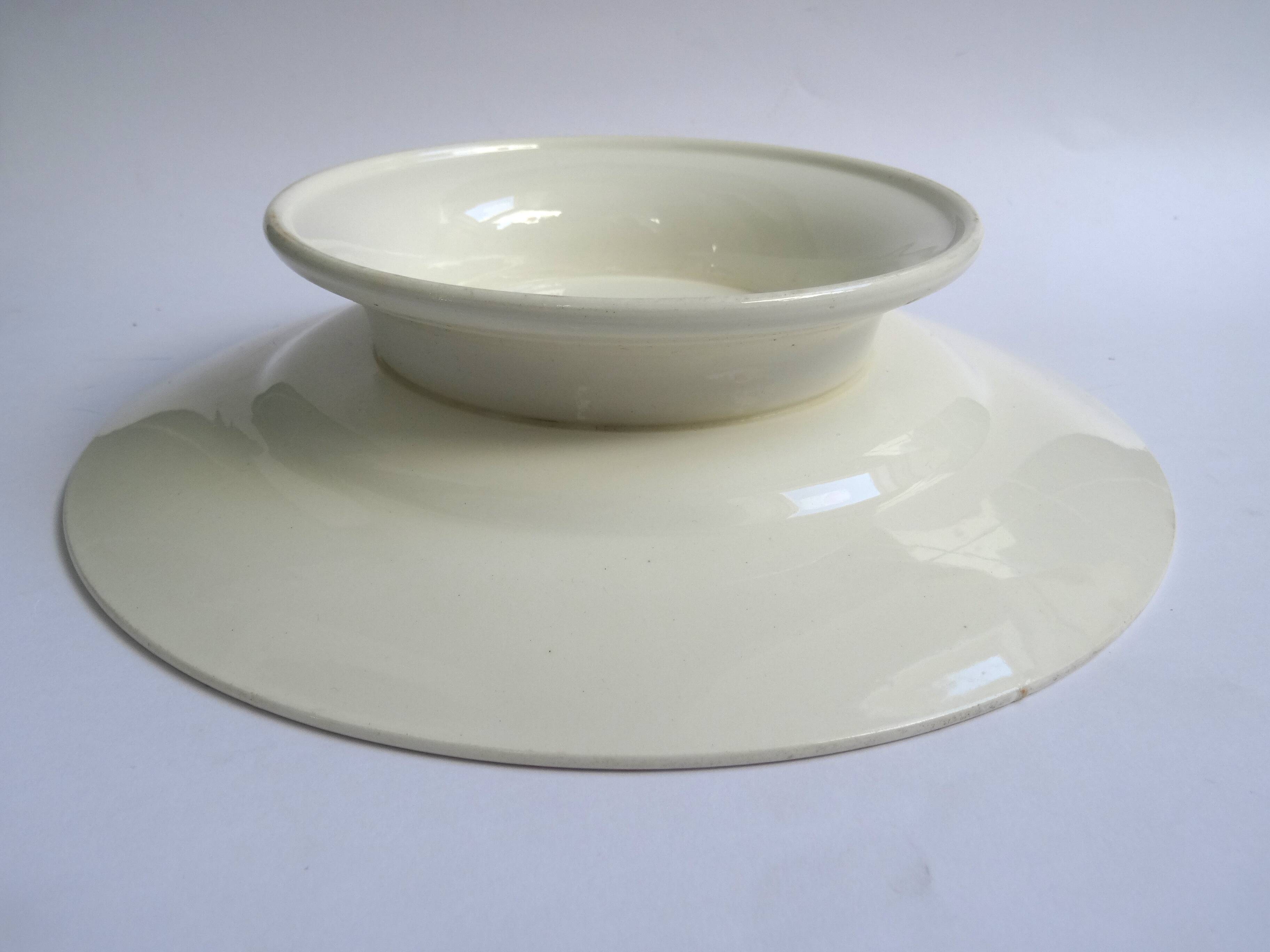 Assiette pied douche St Amand St Amandinoise