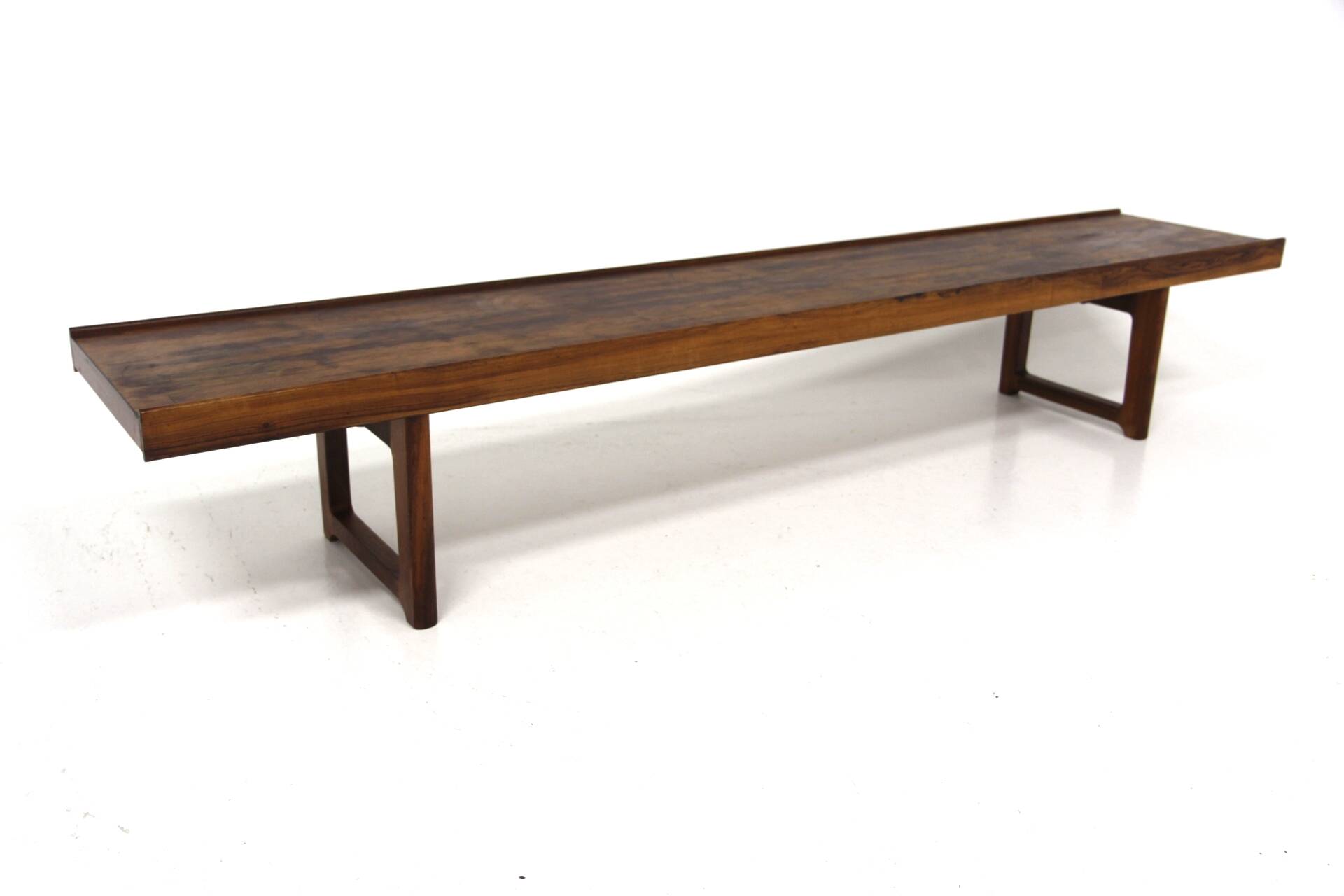 Scandinavian bench "Krobo" in rosewood, Torbjørn Afdal for Bruksbo, Norway.