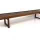 Scandinavian bench "Krobo" in rosewood, Torbjørn Afdal for Bruksbo, Norway.