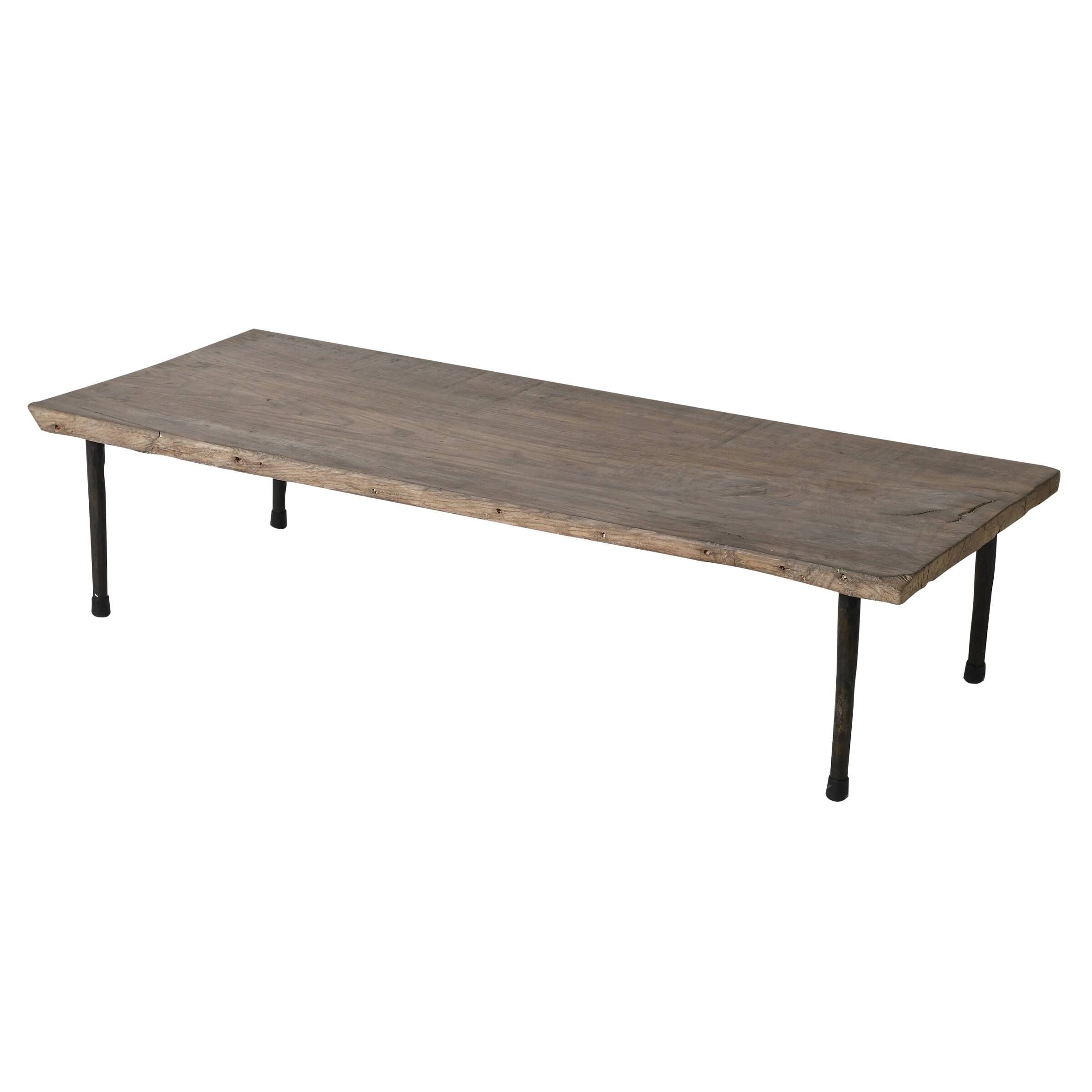 Jianzhi - Coffee table in antique elm no. 4