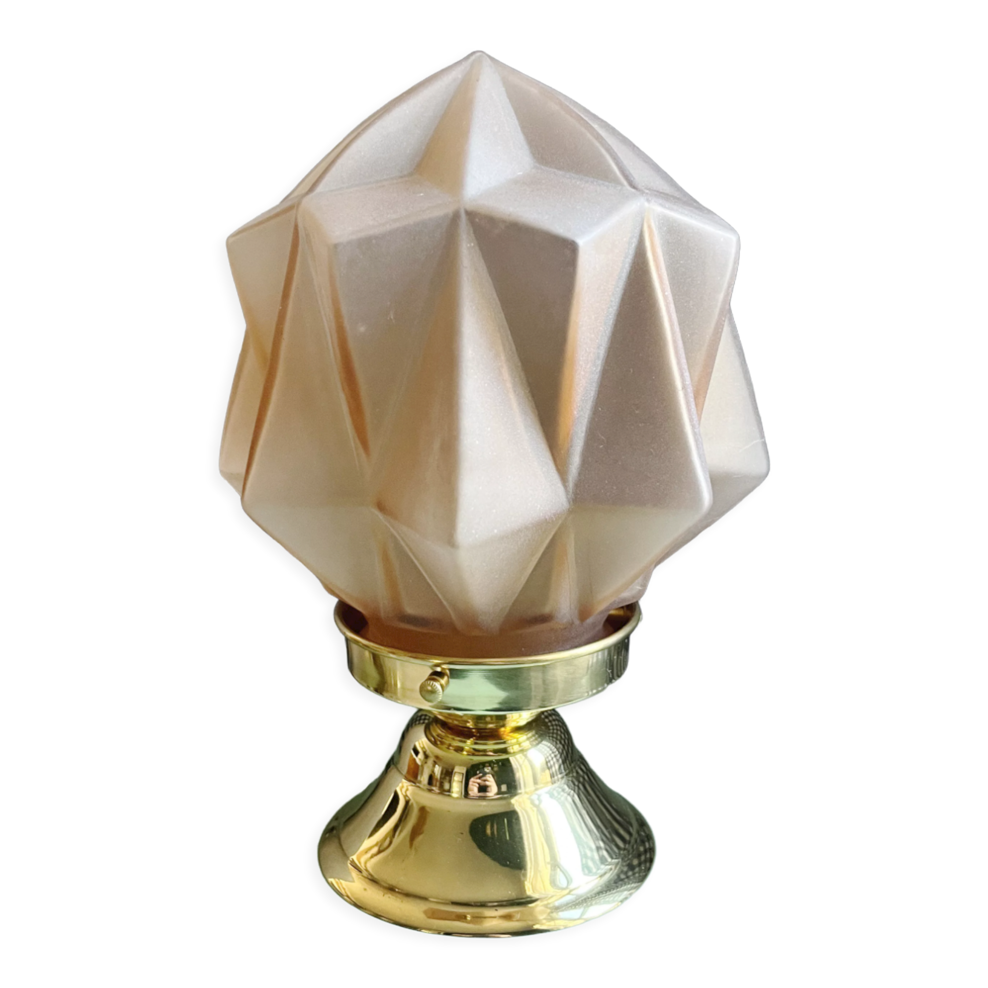 Pink star table lamp