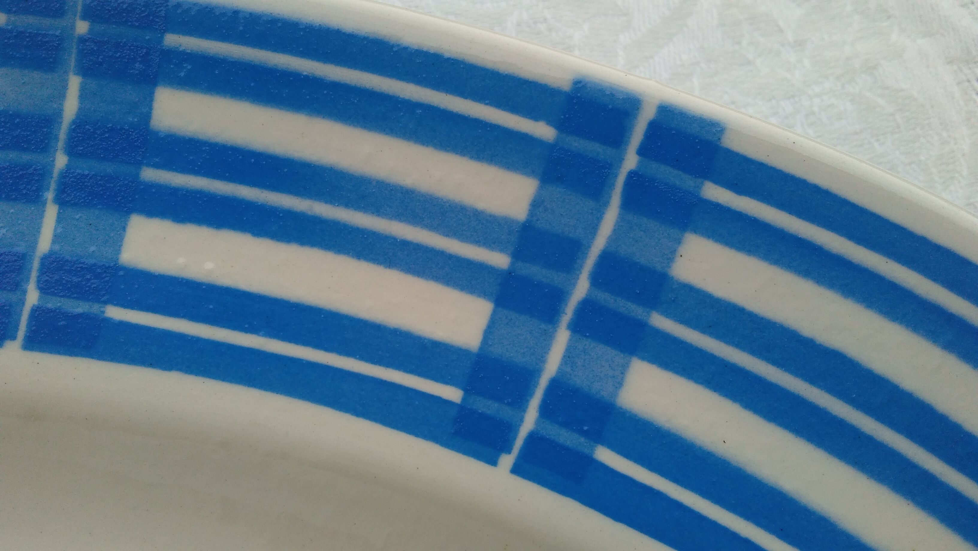 Big Badonviller Oval Plate