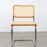 Ensemble de 2 chaises vintage B32 Cesca par Marcel Breuer, années 80.