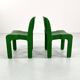 Universal green chair Model 4868 by Joe Colombo for Kartell, 1970