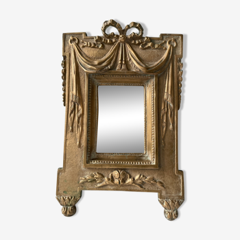 Miroir ancien en bronze