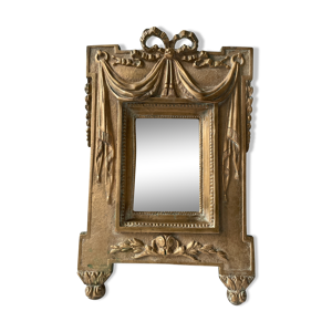 Miroir ancien en bronze