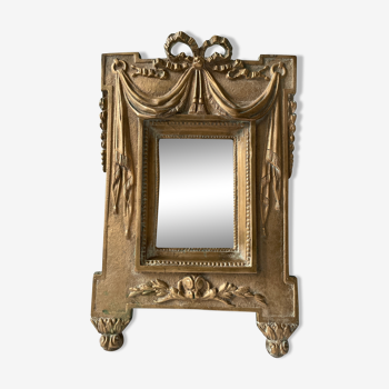 antique bronze mirror