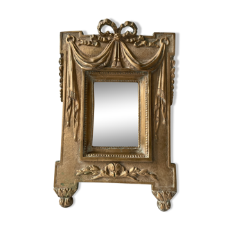 antique bronze mirror