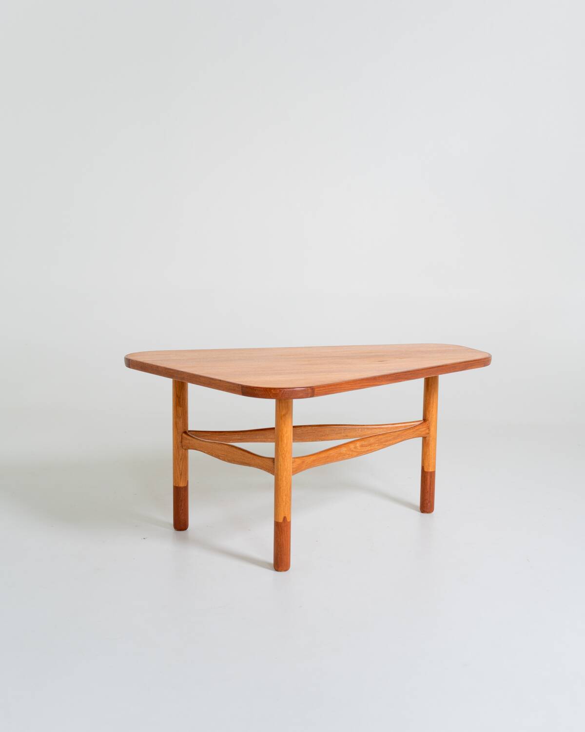 Teak and oak side table by Yngve Ekström for Westbergs Möbler, Sweden, 1950