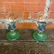 Set of 6 Ice Cream Bowls Design LA ROCHERE Coloured Glass France #D848