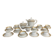 Service à café en porcelaine de Limoges