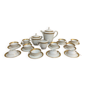 Limoges porcelain coffee service