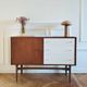 Renovated vintage buffet/enfilade, Scandinavian style, 1960s.