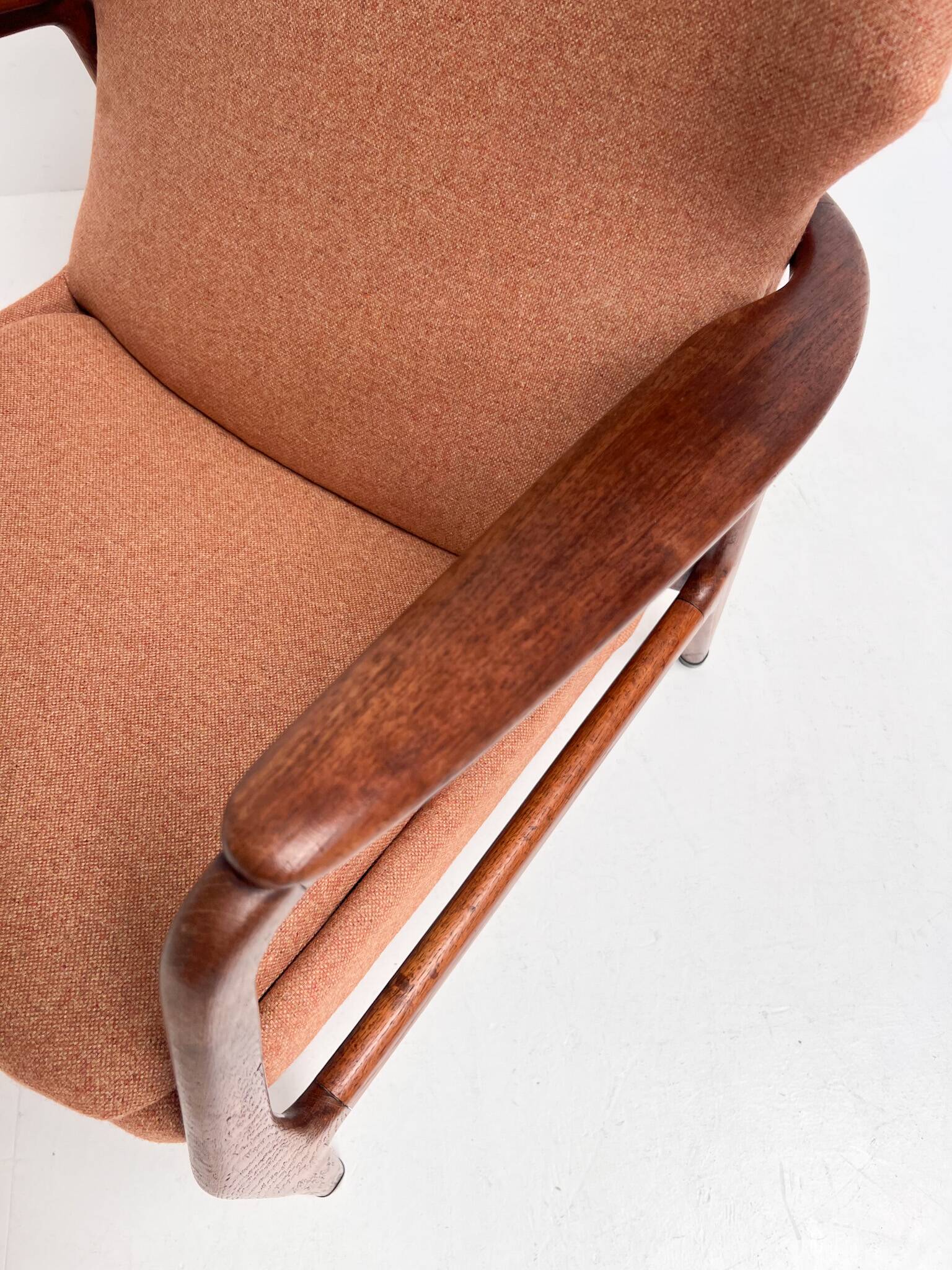 Re upholstered Edith armchair by Bovenkamp, 1960’s