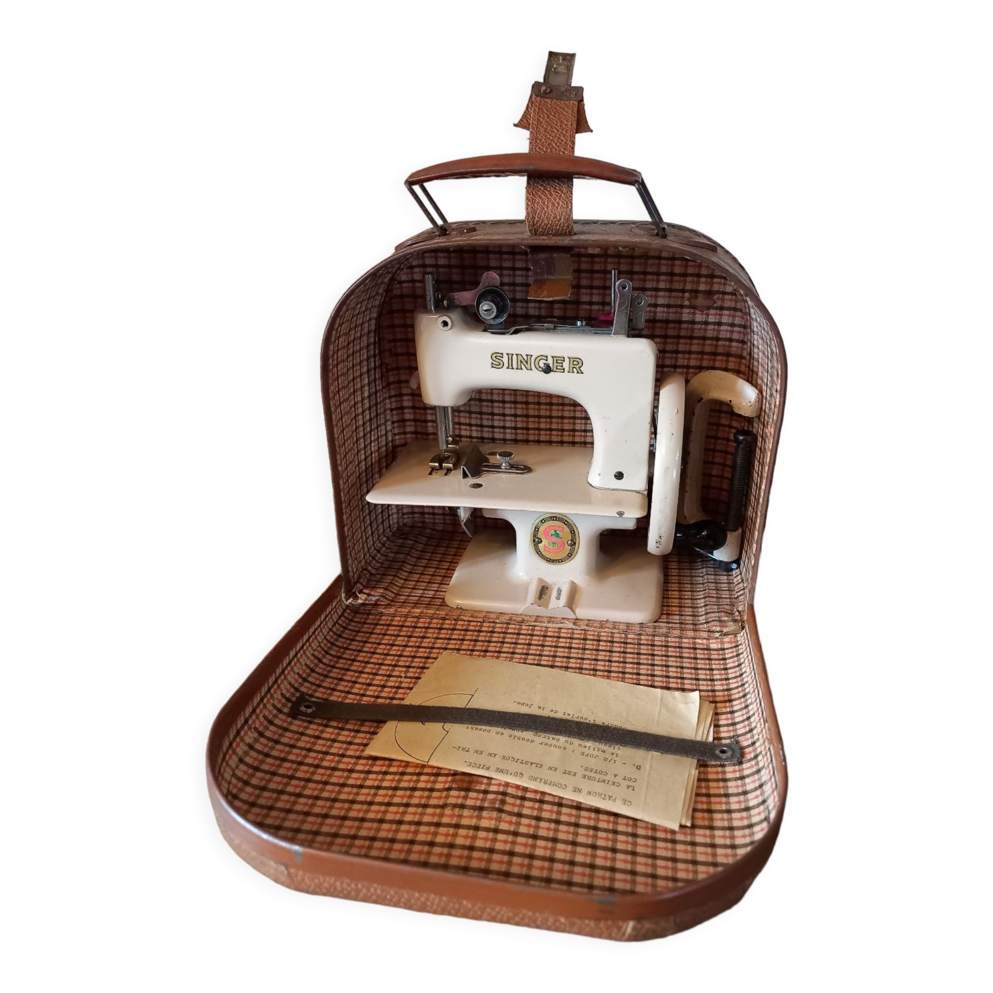 Sewing machine toy vintage Baby Singer 1950 1960