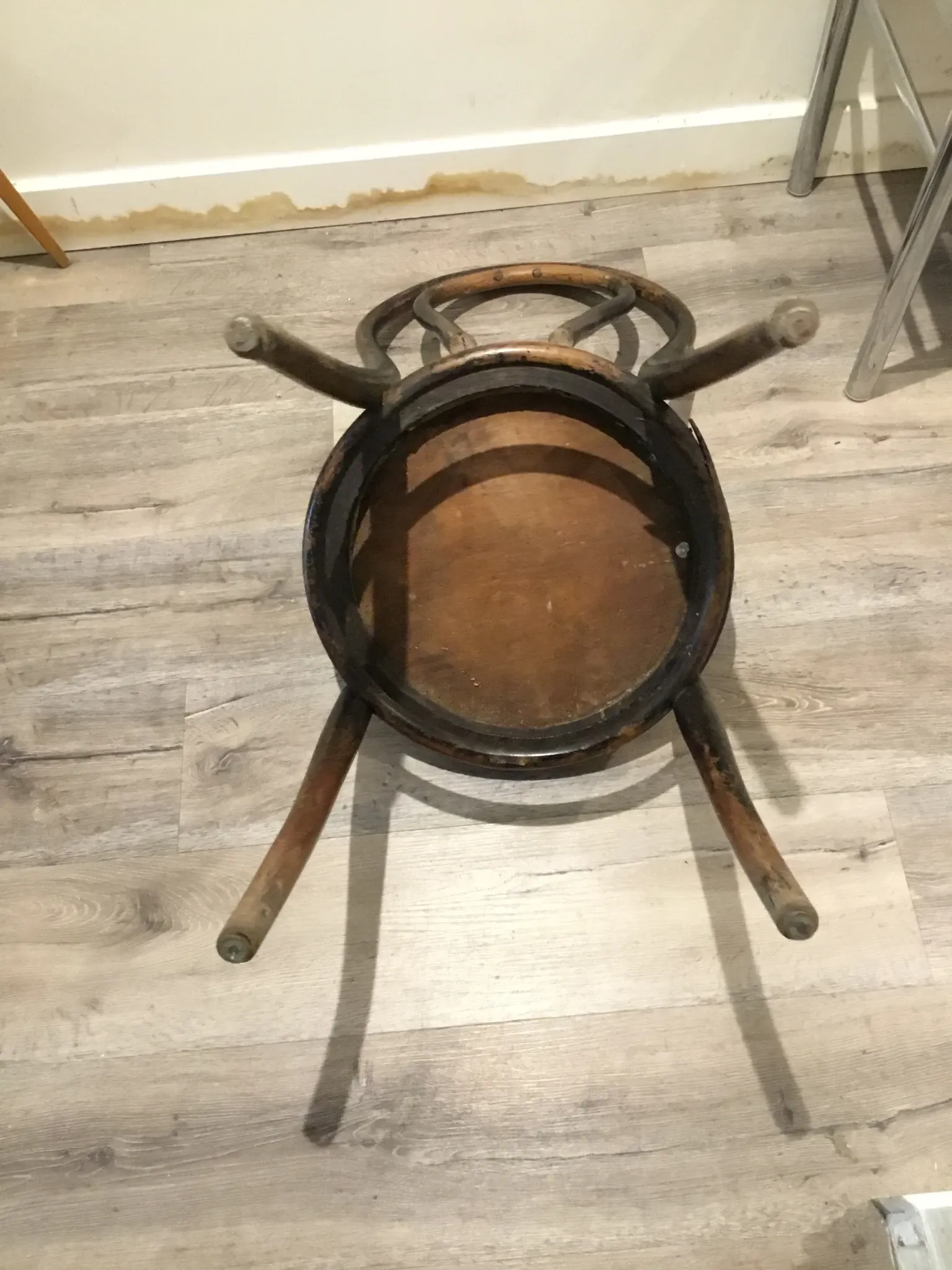 Bentwood bistro chair in Thonet style