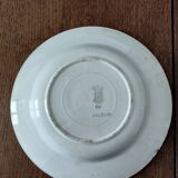 Deep plate Rhone earthenware Labrut Freres Model Orleans