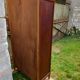 Antique wooden display case