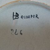 HB Quimper plate