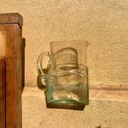 Carafe en verre vintage neuve