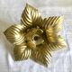 Masca golden flower wall lamp
