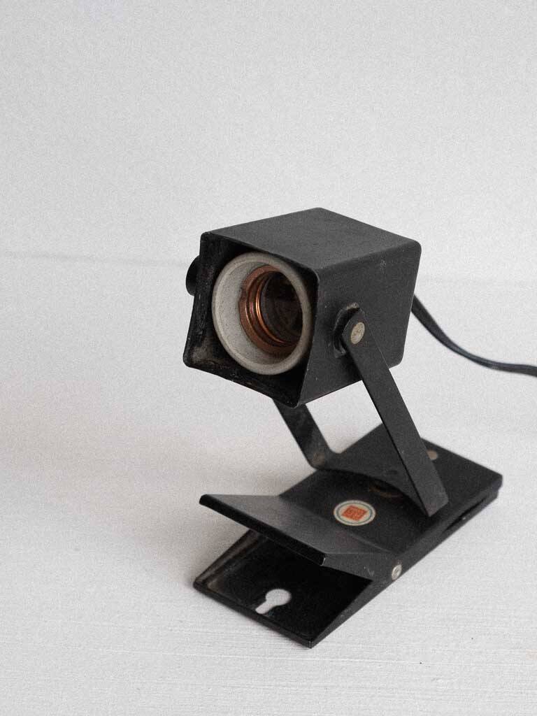 Black Lita spotlight wall light