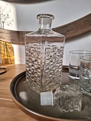 Vintage whiskey decanter