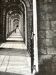 Photograph black and white silver print circa 1970 medieval bridge