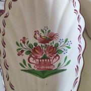 2 raviers faience de St. Clement