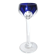SAINT-LOUIS BRISTOL JOSEPH liqueur glass with overlay, cobalt blue lined crystal