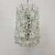 Spectacular Murano glass flower chandelier by Venini for VeArt, Italy 1970s